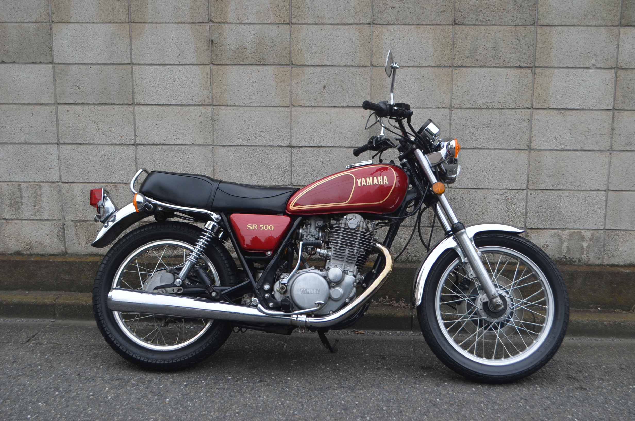 練馬区バイク買取査定 SR500